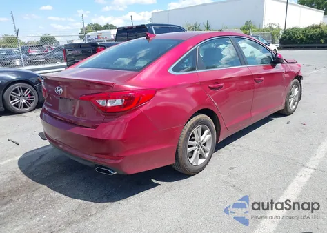 2016 Hyundai Sonata из США, поврежденный, VIN 5NPE24AF9GH390202